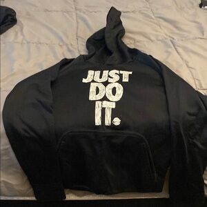 Nike Black 'Just Do It' Hoodie